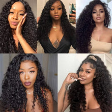 Load image into Gallery viewer, 12A Raw Indian Hair Bundles Deep Wave Bundle Kinky Curly Human Hair Extensions Loose Deep Wave Water Wave For Black Women
