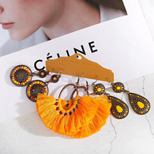 Load image into Gallery viewer, Boho Ethnic Dangle/Round Earrings For Women Vintage Fashion 2021 Earrings Sets Pendientes Earring Unusual Pendant Jewelry Female