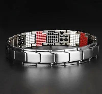 Charm bracelet Health Energy Bangle Arthritis Twisted Magnetic Exquisite Bracelet Male Gift Power Therapy Magnets Men Bracelet