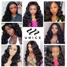 Load image into Gallery viewer, UNICE 30Inch Body Wave Brazilian Virgin Hair Bundles Natural Color 100% Human Hair Weave 1/3/4 pcs for Africa American Women