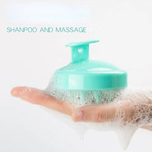 Load image into Gallery viewer, Silicone Head Scalp Massage Comb Shampoo Brush Hair Washing Comb Body Massage Brush Bath Shower Brush Salon Hairdressing Tool