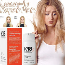 Load image into Gallery viewer, 50ml K18 Leave-In Molecular Repair Hair Mask Damage Restore Soft hair Deep Repair Keratin &amp; Scalp Treatment Hair Care Condition